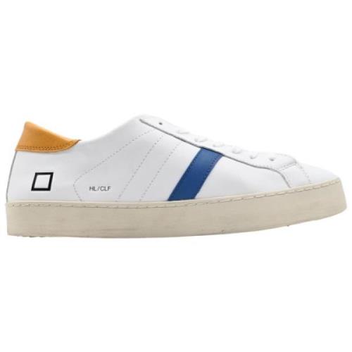 Wit Beige Lage Sneakers D.a.t.e. , White , Heren