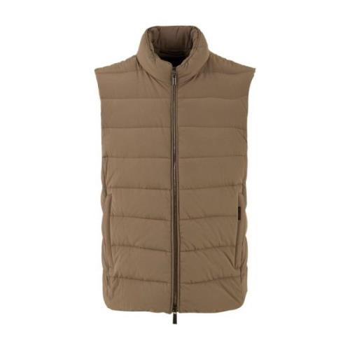 Bruine Oliver-KN Heren Gilet Moorer , Beige , Heren