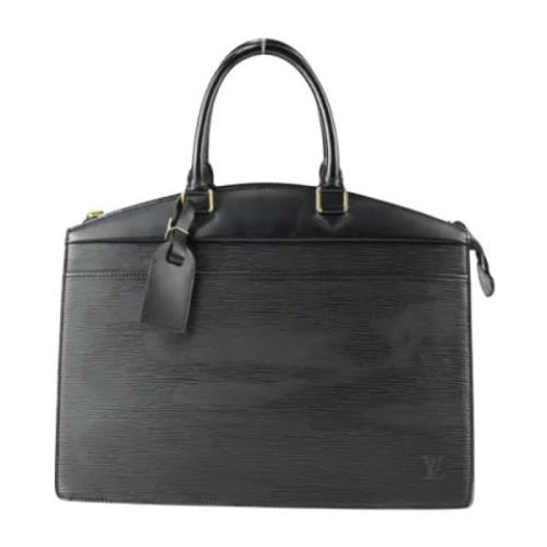 Pre-owned Leather louis-vuitton-bags Louis Vuitton Vintage , Black , D...