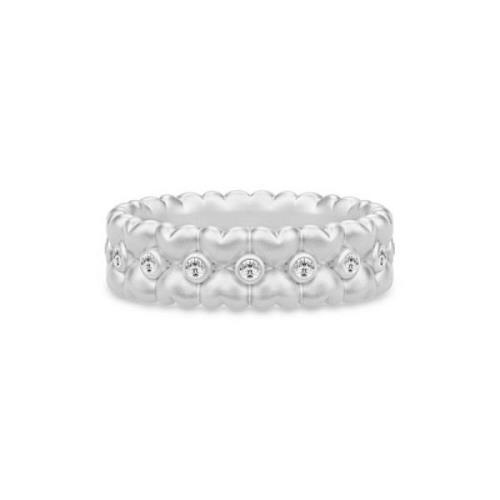 Elegante Love Collectie Hart Ring Julie Sandlau , White , Dames