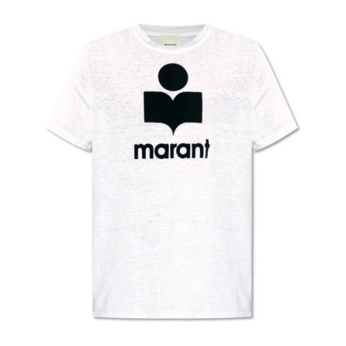 ‘Karman’ T-shirt Isabel Marant , White , Heren