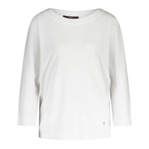 Comfortabel losvallend shirt met 3/4 mouwen Windsor , White , Dames