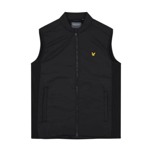 Golf Gilet Jas Lyle & Scott , Black , Heren