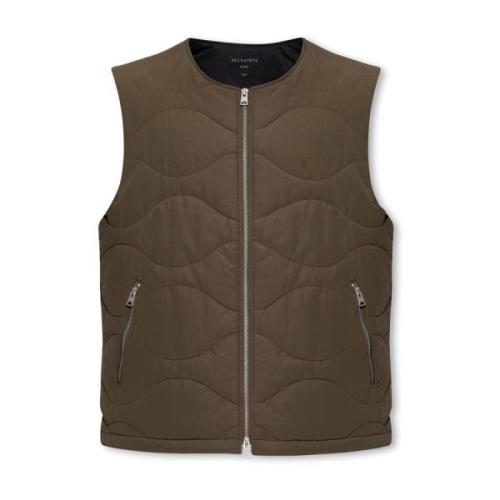 Nebular vest AllSaints , Brown , Heren