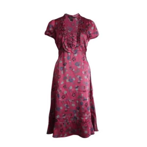 Pre-owned Silk dresses Marc Jacobs Pre-owned , Red , Dames