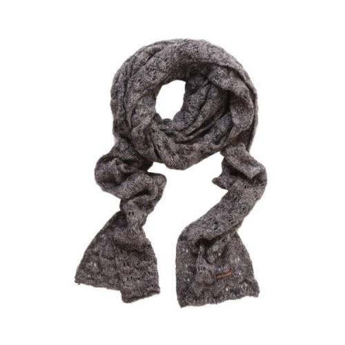 open knitted scarf with lurex Dolce & Gabbana Pre-owned , Gray , Dames