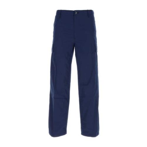 Klassieke blauwe katoenen cargobroek Kenzo , Blue , Heren