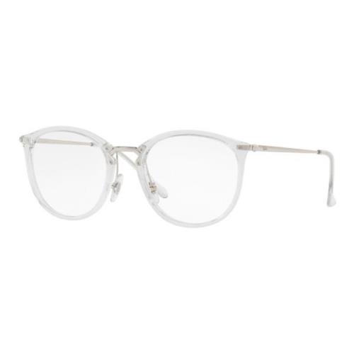 Stunning Crystal Eyewear Frames - Round RX 7142 Ray-Ban , Gray , Dames