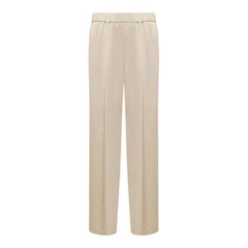 Stijlvolle Broek Jil Sander , Beige , Dames