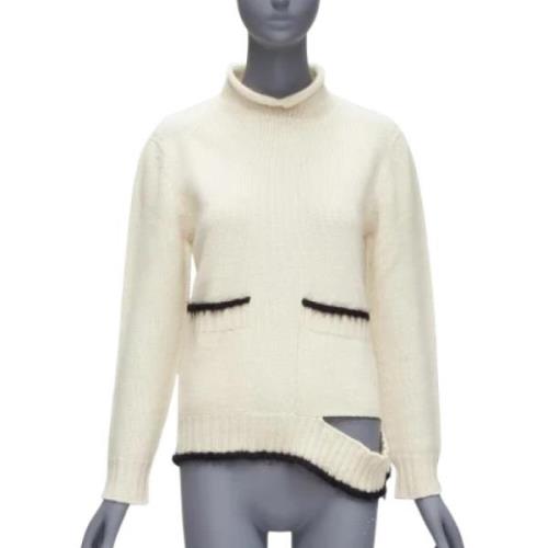 Pre-owned Cashmere tops Celine Vintage , Beige , Dames