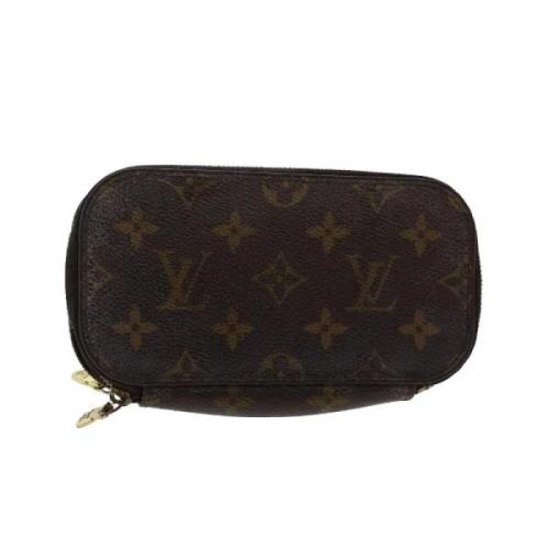 Pre-owned Canvas louis-vuitton-bags Louis Vuitton Vintage , Brown , Da...