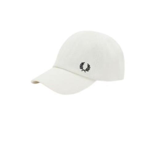 Baseballpet, Pique-stijl Fred Perry , White , Heren