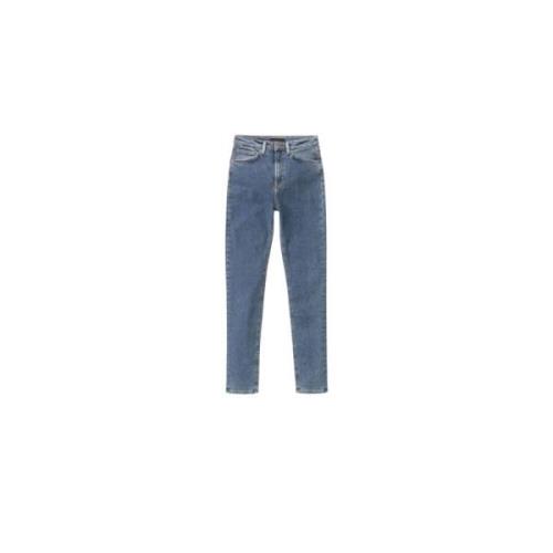 Tild jeans hoge taille Nudie Jeans , Blue , Dames