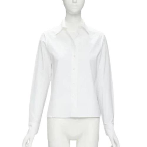 Pre-owned Cotton tops Jean Paul Gaultier Pre-owned , White , Dames