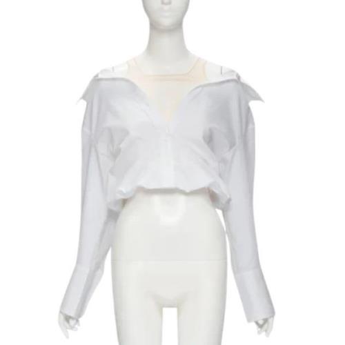 Pre-owned Fabric tops Alexander Wang Pre-owned , White , Dames