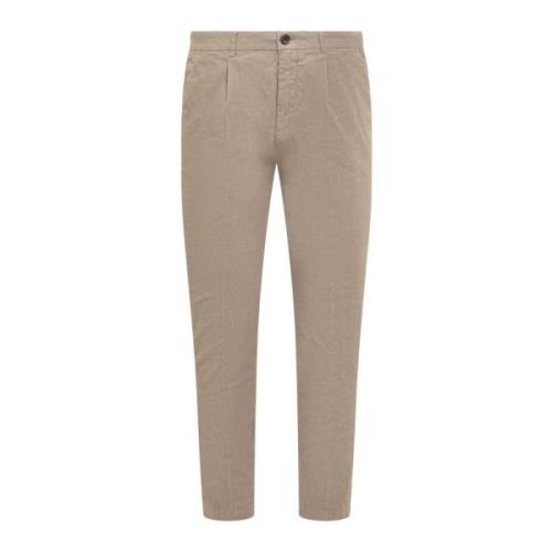 Slim-fit Trousers Department Five , Beige , Heren