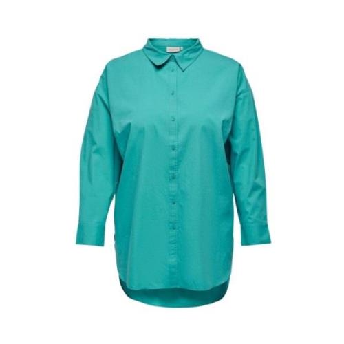 Stijlvolle Shirt Only Carmakoma , Blue , Dames