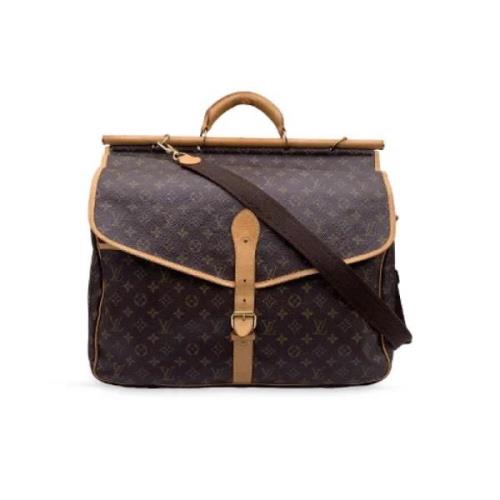 Pre-owned Canvas travel-bags Louis Vuitton Vintage , Brown , Dames