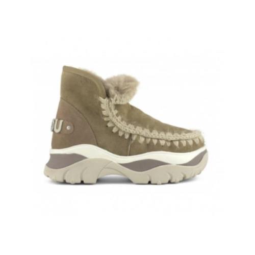 Winterlaarzen Mou , Beige , Dames