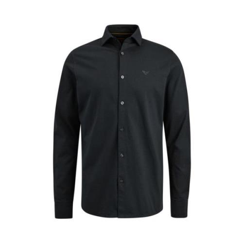 Clean Look Katoenen Jersey Shirt PME Legend , Black , Heren