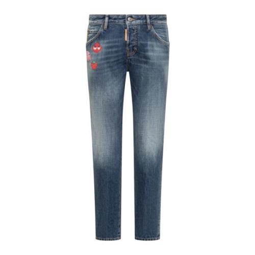 Slim-fit Jeans Dsquared2 , Blue , Dames