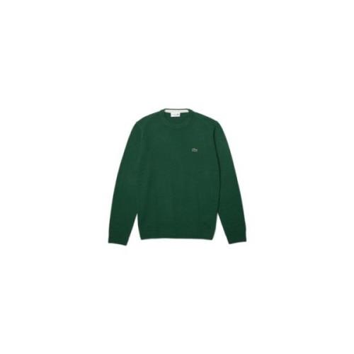 Klassieke Crew Neck Sweater Lacoste , Green , Heren