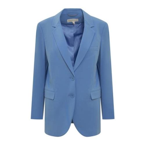 Blauwe Blazer voor Vrouwen Michael Kors , Blue , Dames