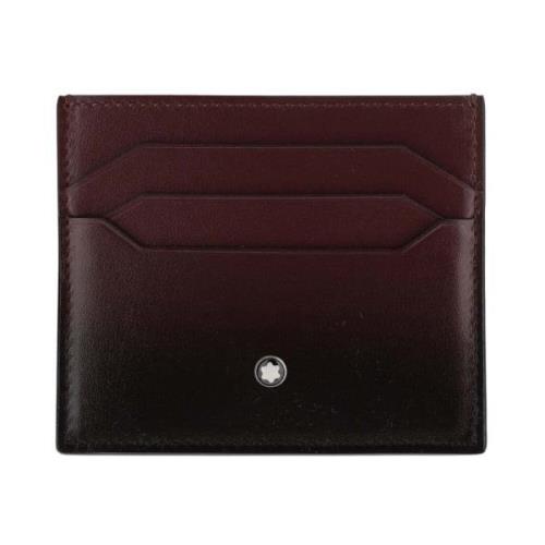 Leren kaarthouder Montblanc , Red , Heren