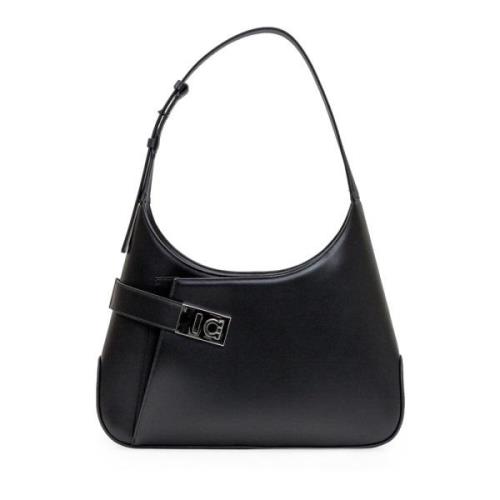 Arch SH L BAG Handtas Salvatore Ferragamo , Black , Dames