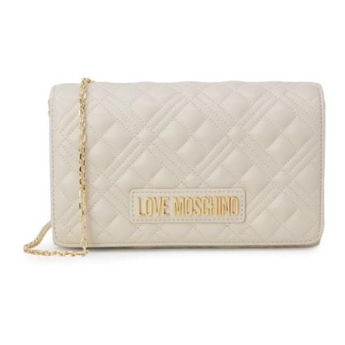 Bags Love Moschino , Beige , Dames