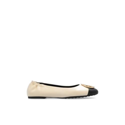 ‘Claire’ ballerina`s Tory Burch , Beige , Dames