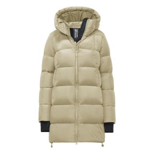 Stockholm Jack - Donsjack van gerecycled nylon BomBoogie , Beige , Dam...