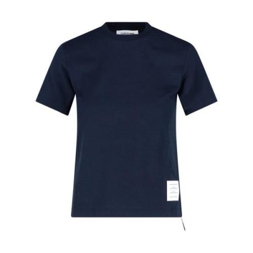 T-Shirts Thom Browne , Blue , Dames