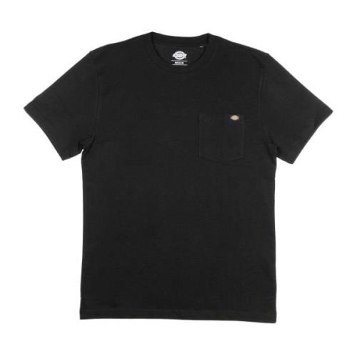 Porterdale Black T-Shirt Dickies , Black , Heren