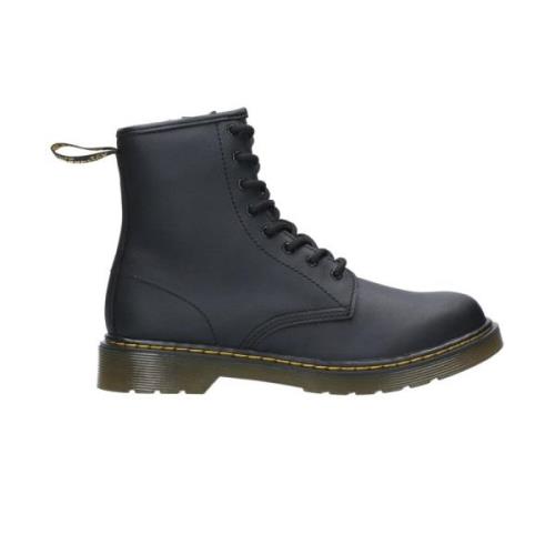 Unisex Kinderen Enkellaars Dr. Martens , Black , Dames