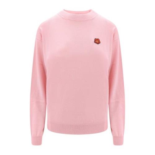 Geborduurde wollen trui Kenzo , Pink , Dames