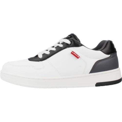 Moderne Kick Sneakers Levi's , White , Heren