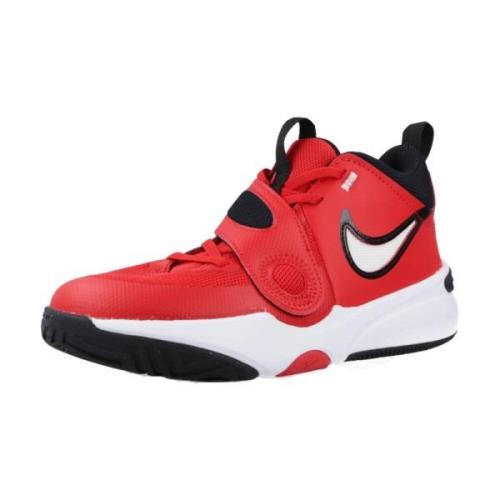 Stijlvolle Team Hustle D 11 Sneakers Nike , Red , Dames