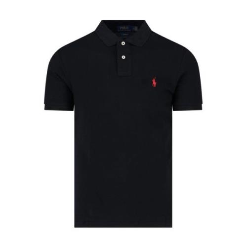 Zwarte Polo T-shirts en Polos Ralph Lauren , Black , Heren