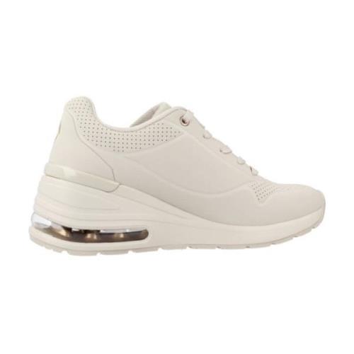 Stijlvolle Million Air Damessneakers Skechers , White , Dames