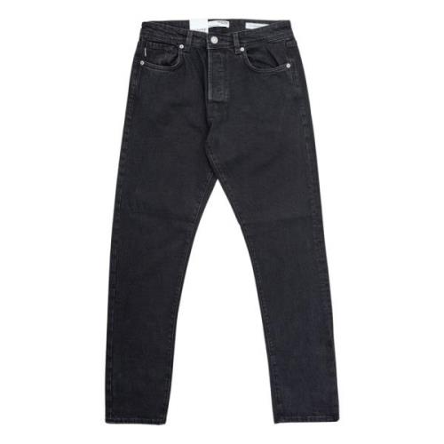 Slim Fit Toby 3072 Zwart Jeans Selected Homme , Black , Heren