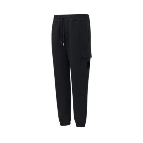 Marvin Cargo Zwarte Joggingbroek Mackage , Black , Heren