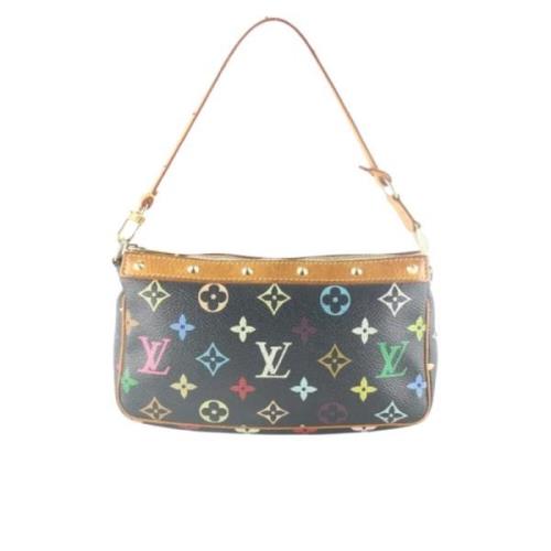 Pre-owned Leather louis-vuitton-bags Louis Vuitton Vintage , Black , D...