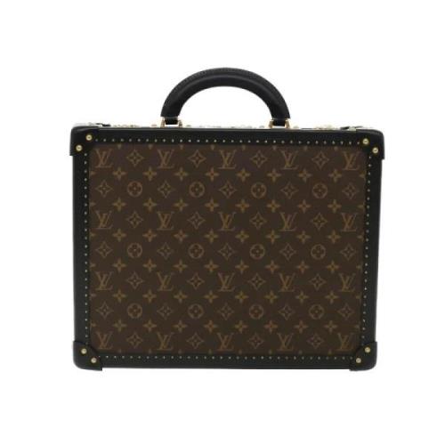 Pre-owned Canvas louis-vuitton-bags Louis Vuitton Vintage , Brown , Da...