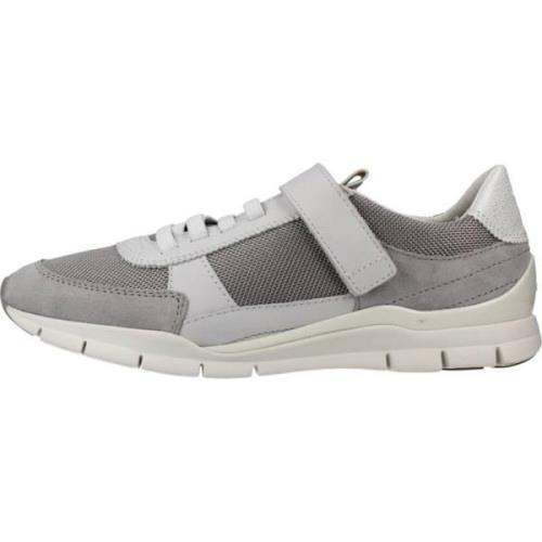 Stijlvolle Damessneakers Geox , Gray , Dames