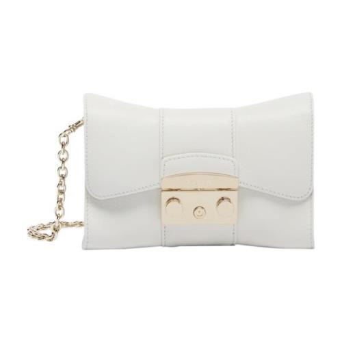 Cross Body Bags Furla , White , Dames