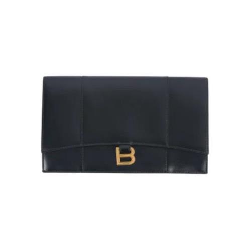 Pre-owned Leather balenciaga-bags Balenciaga Vintage , Black , Dames