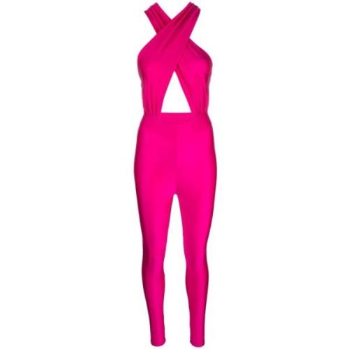 Fuchsia Open Rug Jumpsuit Andamane , Pink , Dames