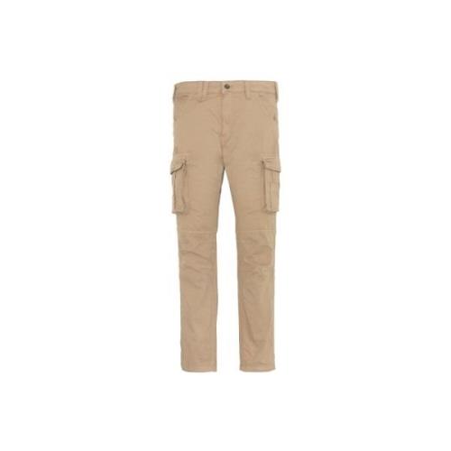 Cargo broek met meerdere zakken Schott NYC , Beige , Heren