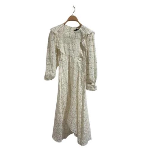 Pre-owned Fabric dresses Isabel Marant Pre-owned , White , Dames